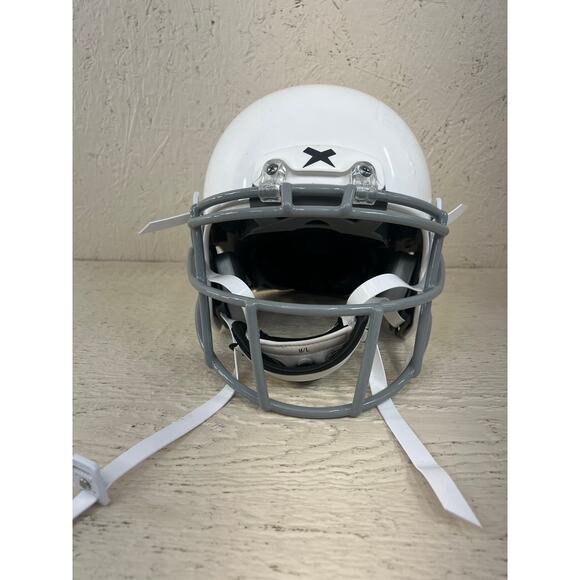 Xenith X2E+ Football Helmet – Size Medium – White w/ Gray Facemask - Picture 1 of 8